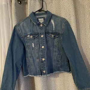 Veste en jeans bleu